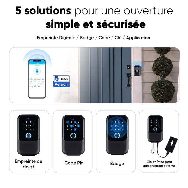 K5 Boîte à Clés Connectée et Étanche — version TTLOCK